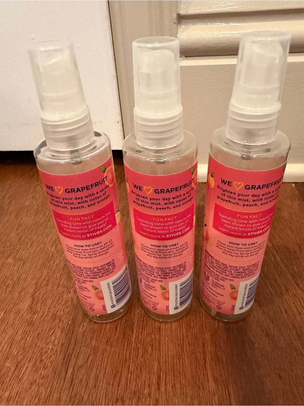 Pink Hydrating Face Mist — Grapefruit Extract